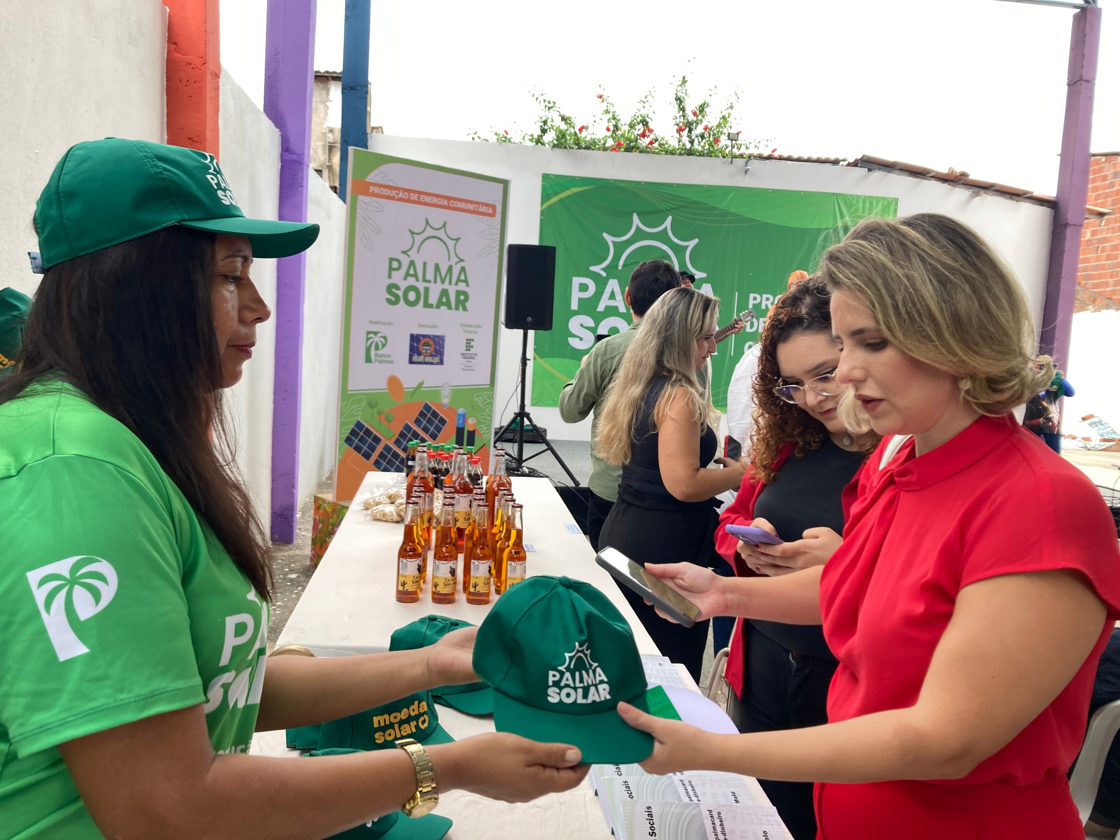 Lançamento da PalmaSolar com a comunidade